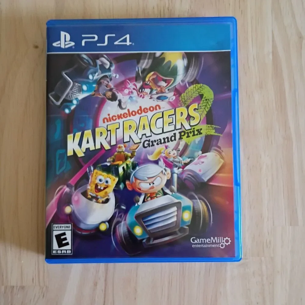 PS4 Nickelodeon Kart Racers Grand Prix Video Game